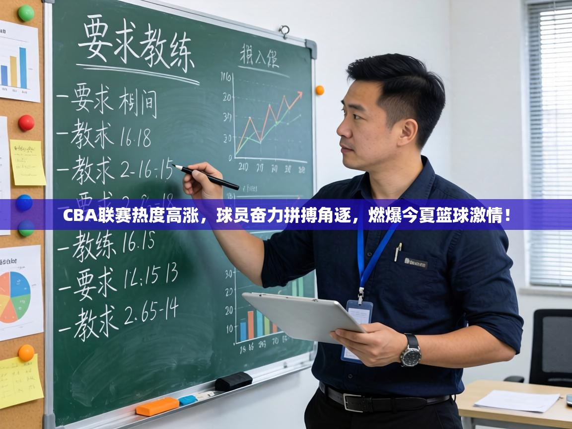 CBA联赛热度高涨，球员奋力拼搏角逐，燃爆今夏篮球激情！  第2张